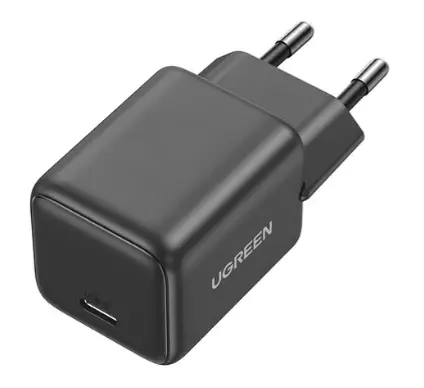Зарядное устройство на 1xUSB C, 20W, QC4.0/PD3.0, Gan X, серый, X512 (55528) фото