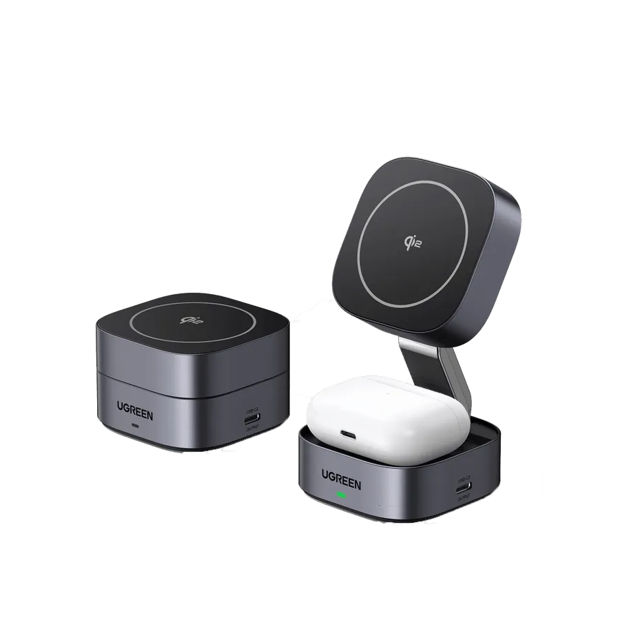 Беспроводное магнитное зарядное устройство UGREEN, Wireless 15W, W702 (35316) фото