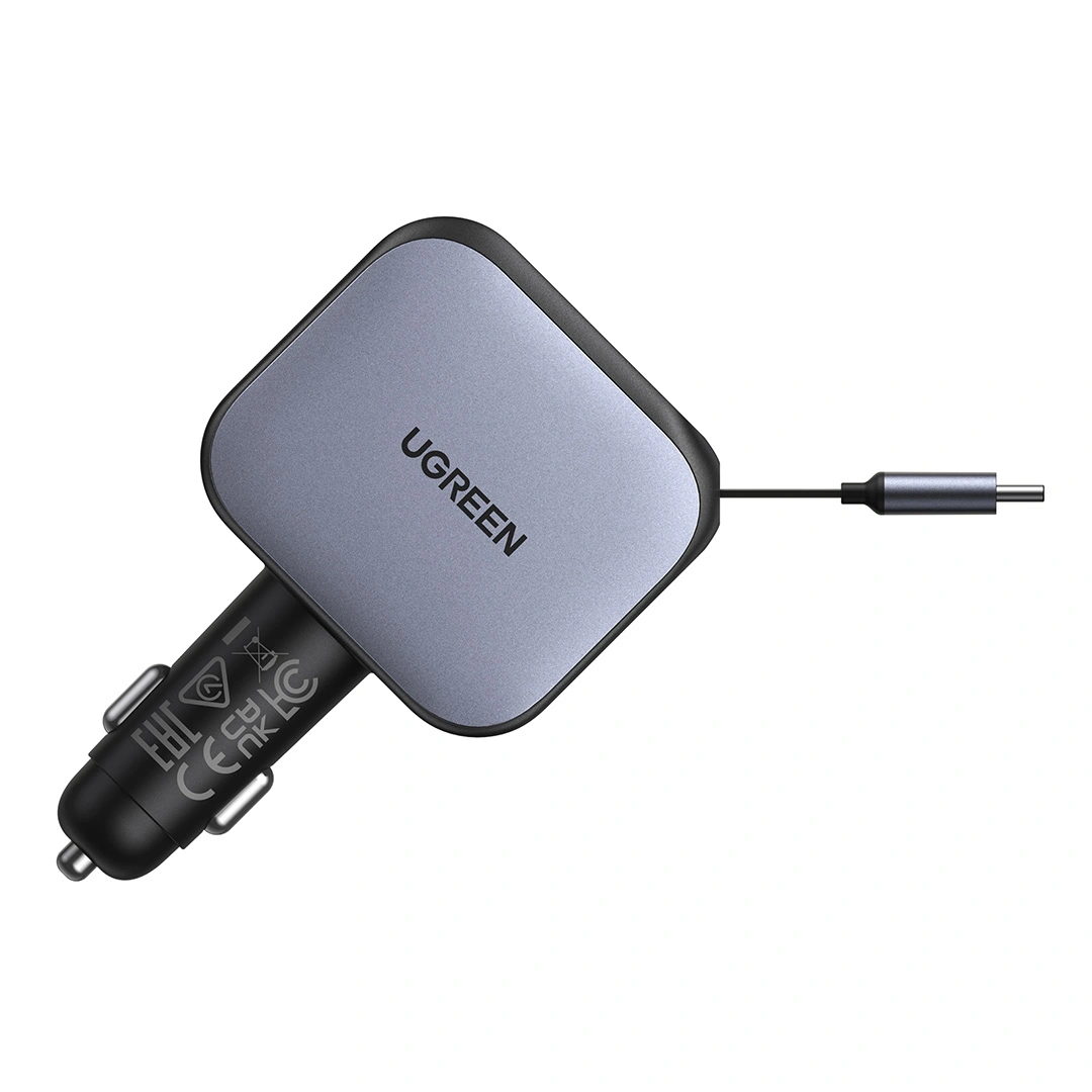 Автомобильное зарядное устройство QC3.0, EC604 (55910B) UGREEN фото