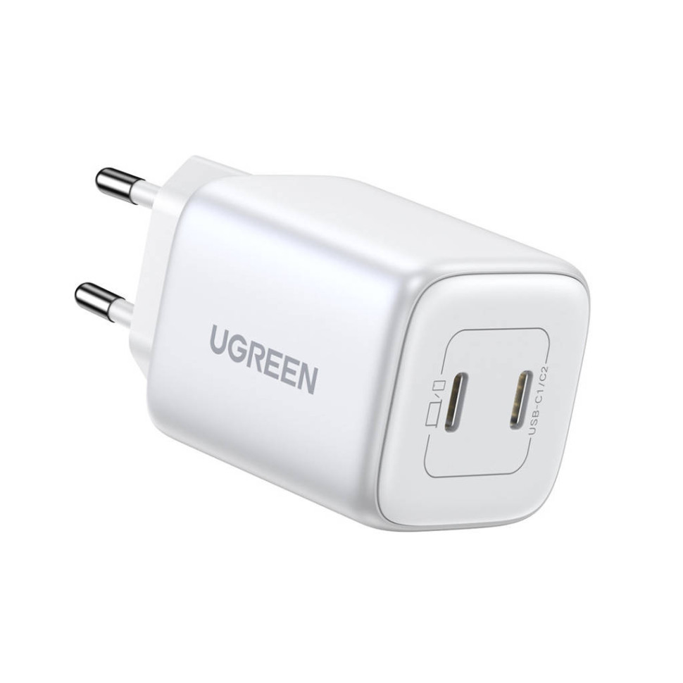 Зарядное устройство на 2C, 45W, QC4.0/PD3.0/SFC2.0, GaN, X526 (65154) UGREEN фото