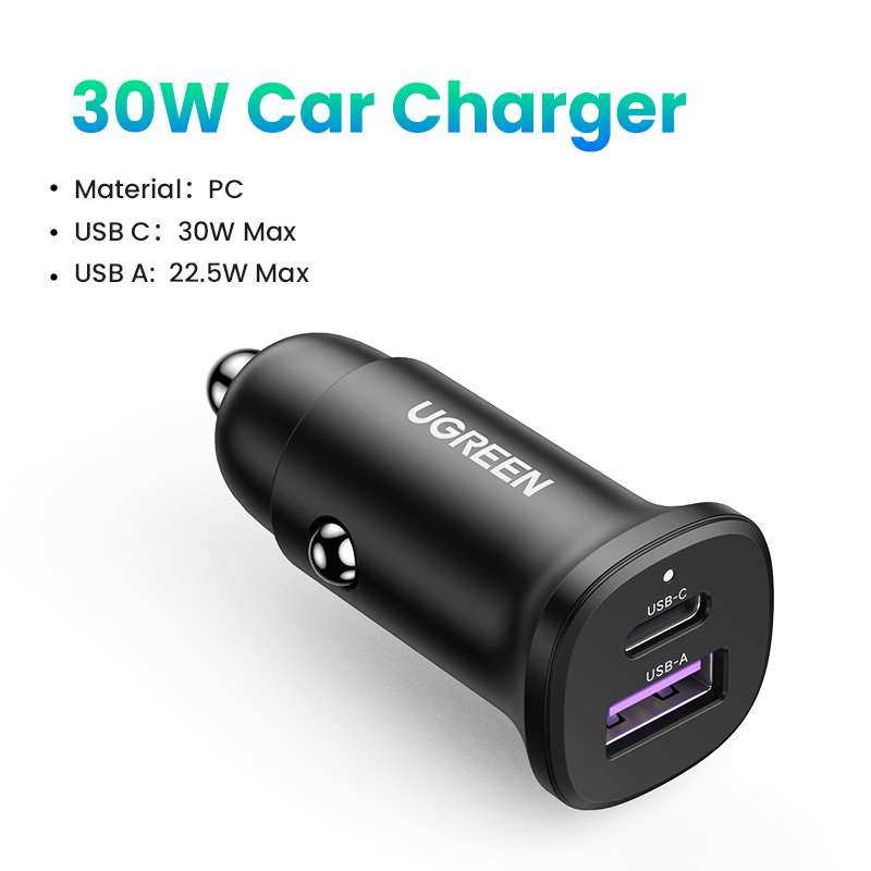 Автомобильное зарядное устройство QC3.0, 30W EC305 (25845) фото