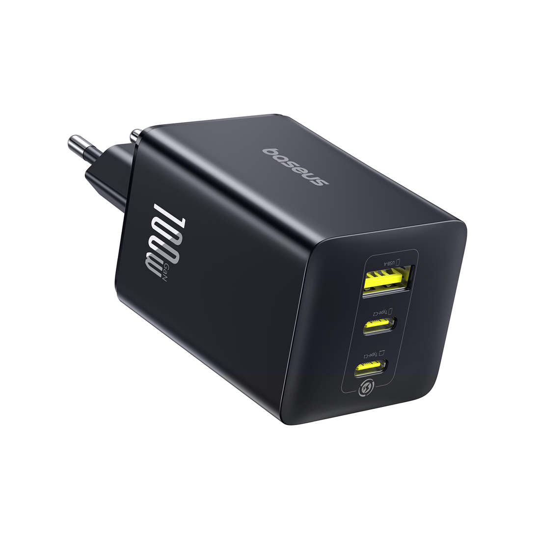 Адаптер питания Baseus EnerFill FE11 2C+U 100W Black (P10182102123-00) фото