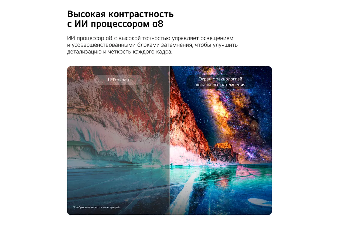 Телевизор LG Mini RGB evo AI MRGB86 4K 2026 65" (65MRGB86B6A) фото