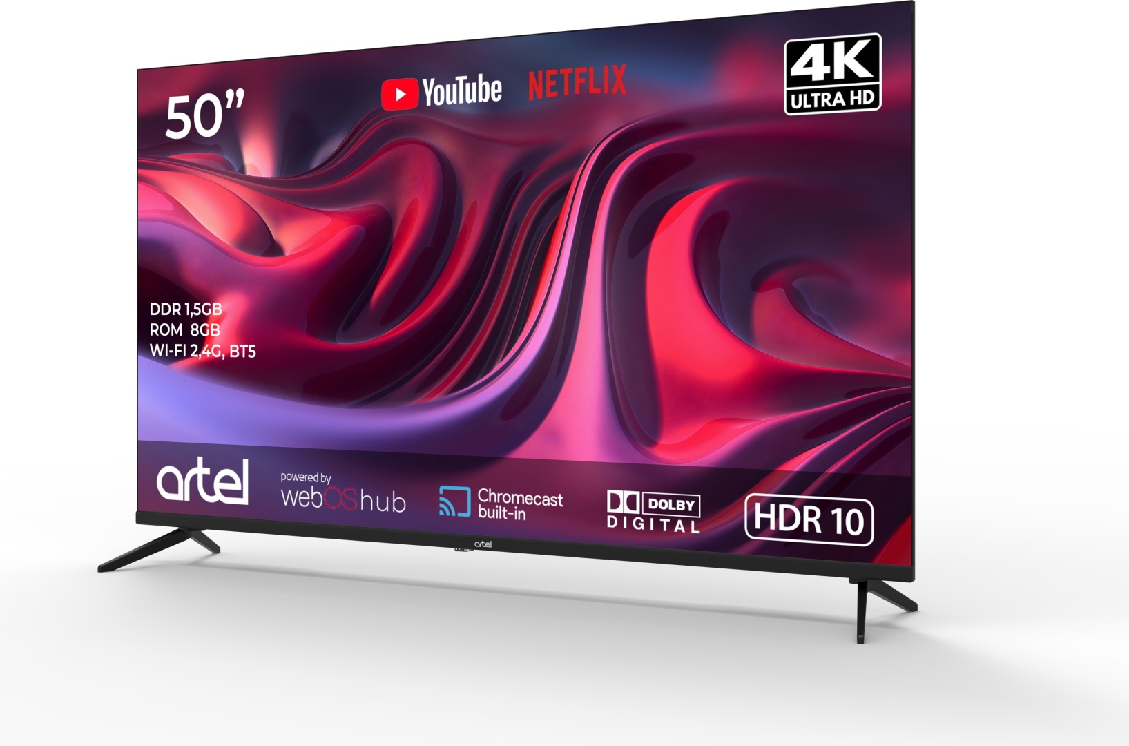 Телевизор Artel A50MQA800 Smart 4K UHD (A50MQA800) фото