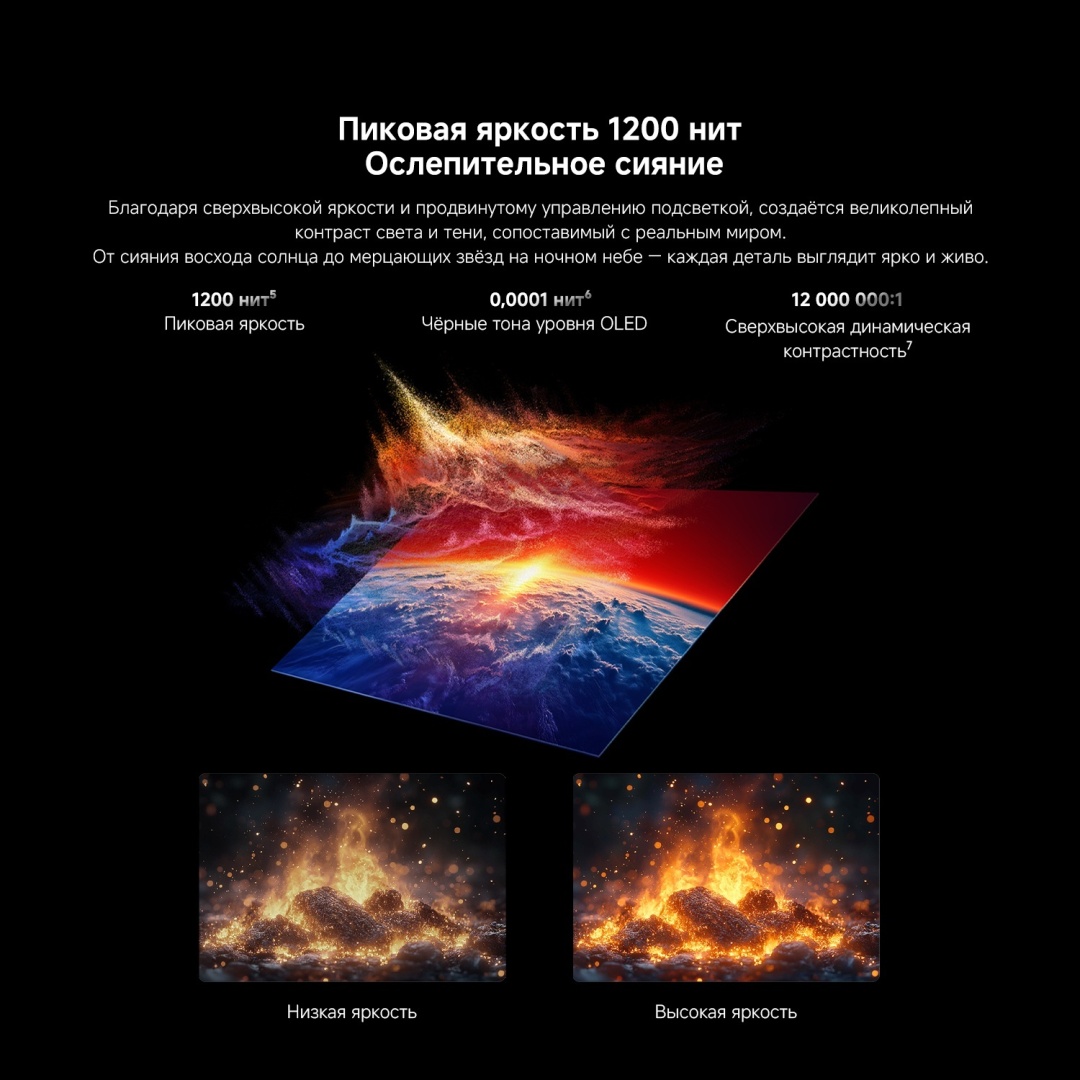 Смарт телевизор Xiaomi S Mini LED 2026 55" (L55MC-SRU) фото