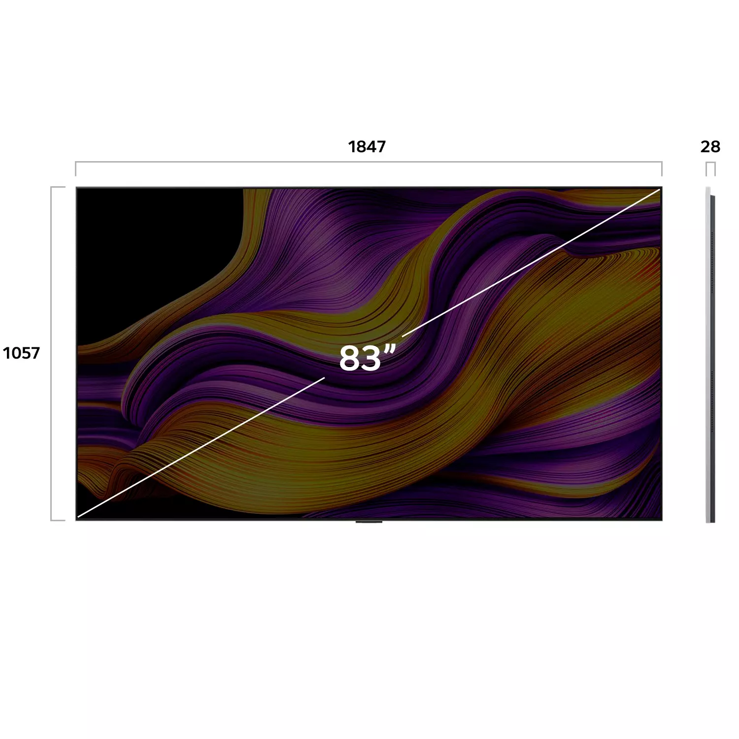 Телевизор LG OLED evo AI G5 4K 83" (OLED83G5RLA) фото