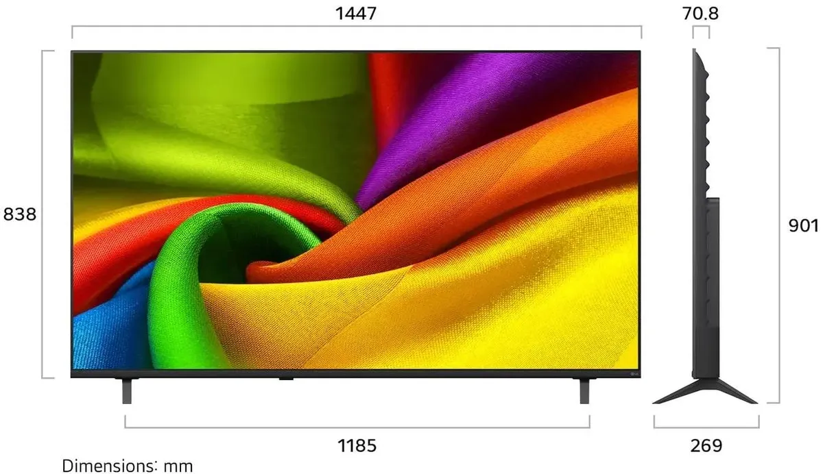 Телевизор LG NU90 2026 65" LED 4K UHD Smart (65NU900B6LA) фото