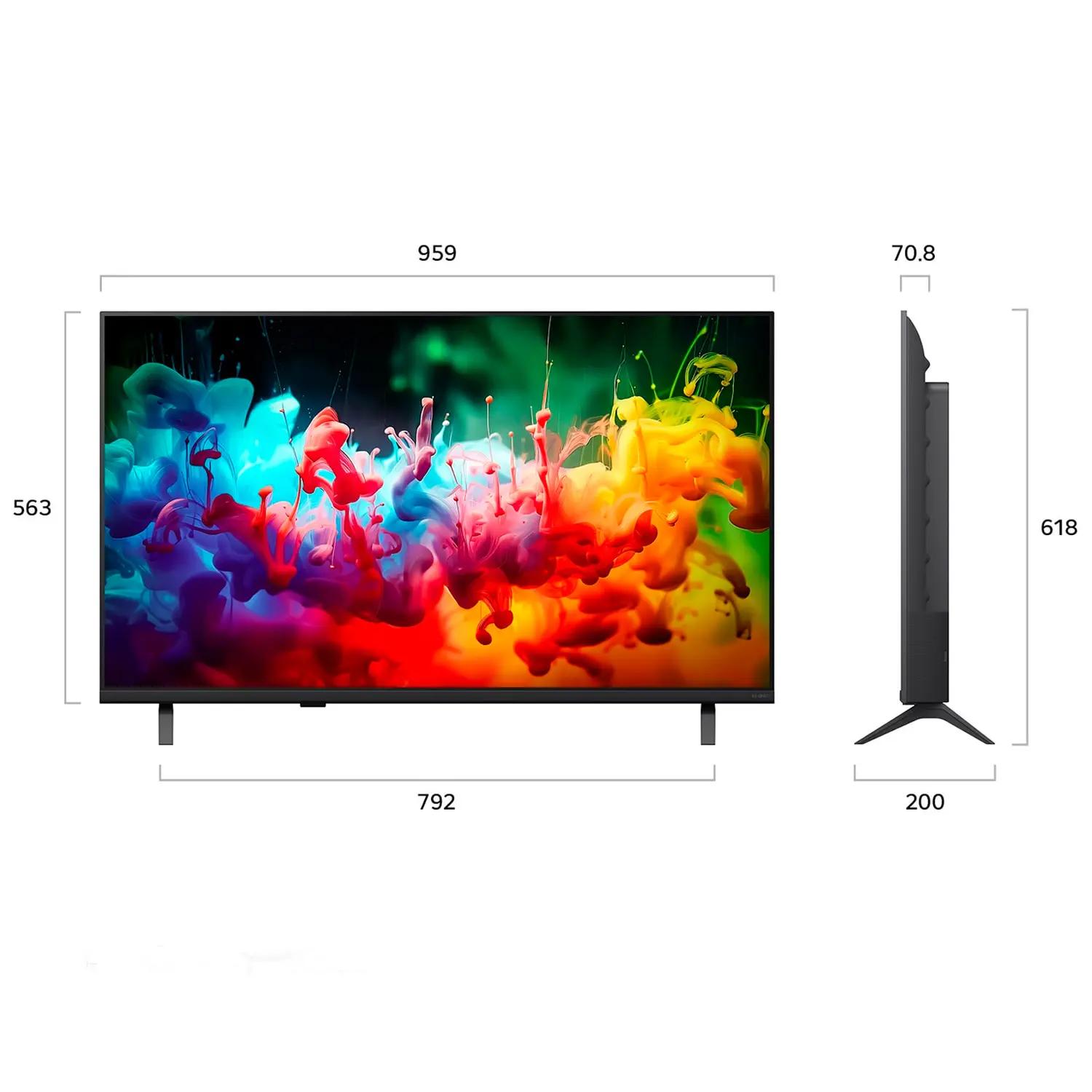 Телевизор LG QNED AI QNED70 Mini LED 4K 2026 43" (43QNED70B6C) фото