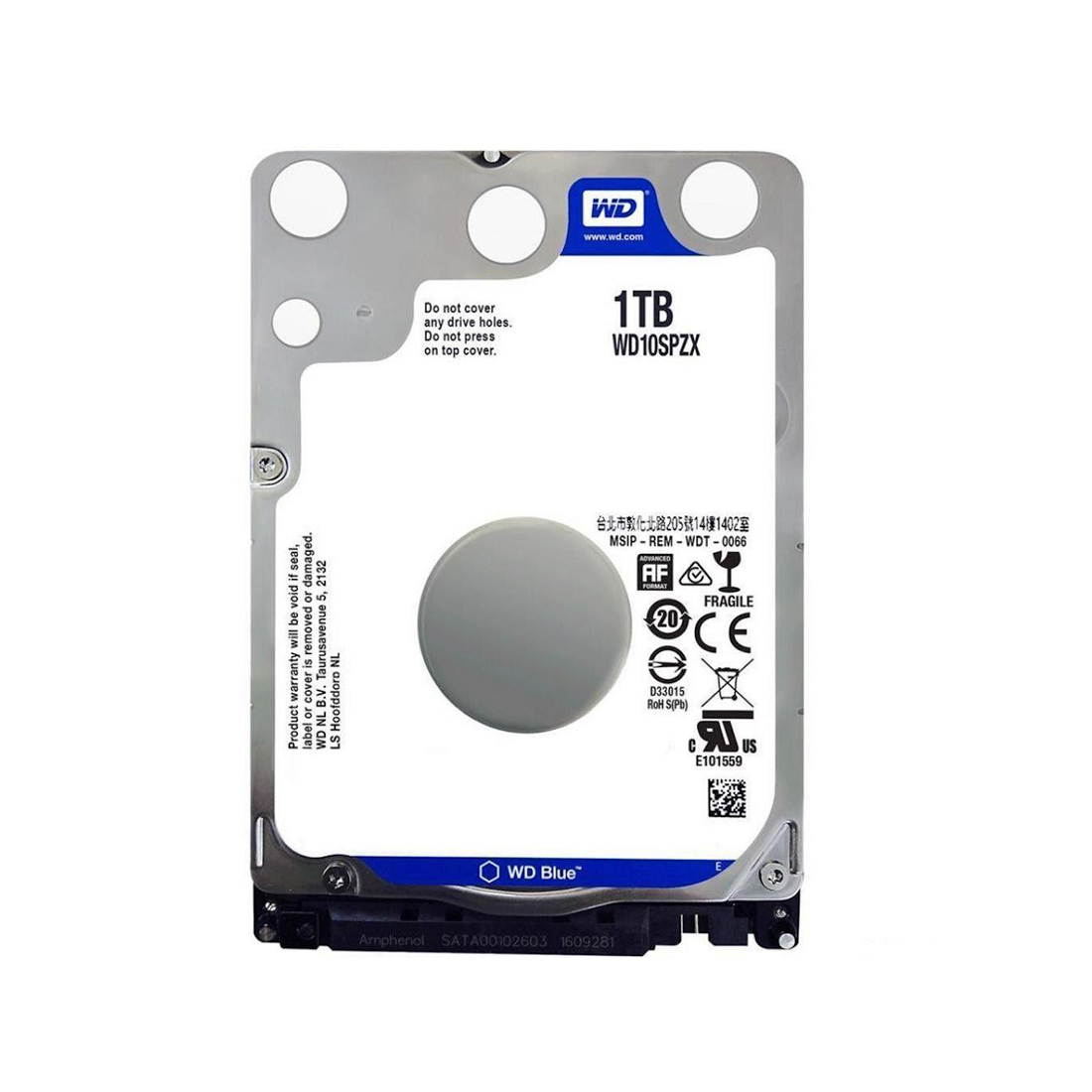 картинка Жесткий диск WD Blue™ WD10SPZX 1ТБ 2,5" 5400RPM 128MB (SATA III) Mobile от магазина itmag.kz