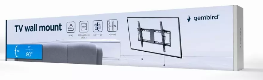 Кронштейн для телевизора Gembird WM-80T-01 (WM-80T-01) фото