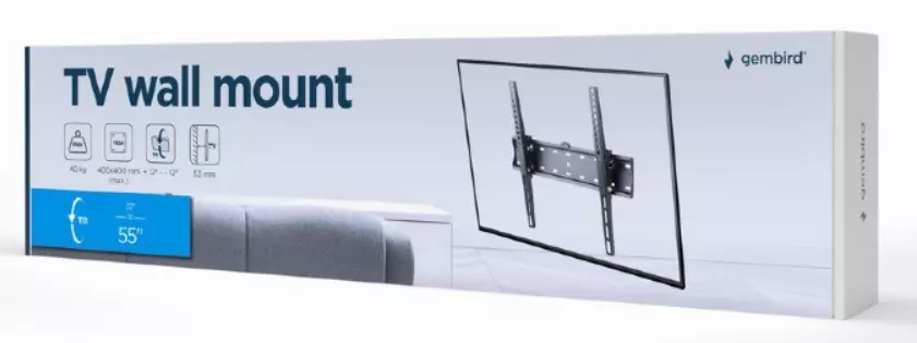 Наклонное настенное крепление Gembird WM-55T-02 (WM-55T-02) фото