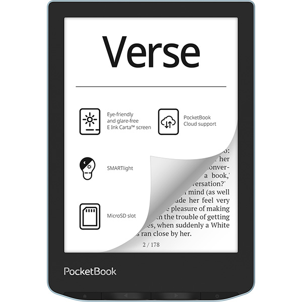 Электронная книга PocketBook PB629-M-CIS серый (PB629-M-CIS) фото