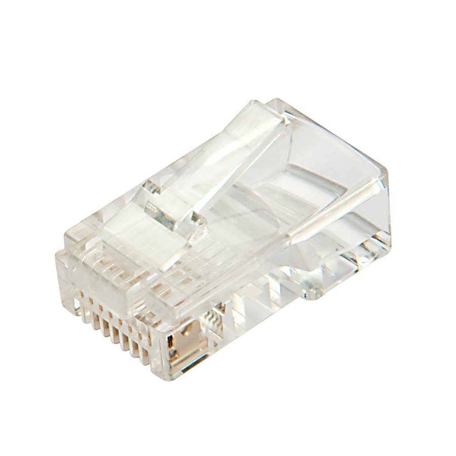 Коннектор RJ-45 телекоммуникационный (UTP RJ-45) фото