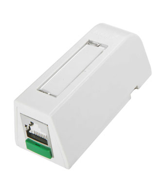Накладная коробка MOLEX PowerCat Synergy, 6 портов, без модулей (unloaded), цвет белый (SSY-00016-02) фото