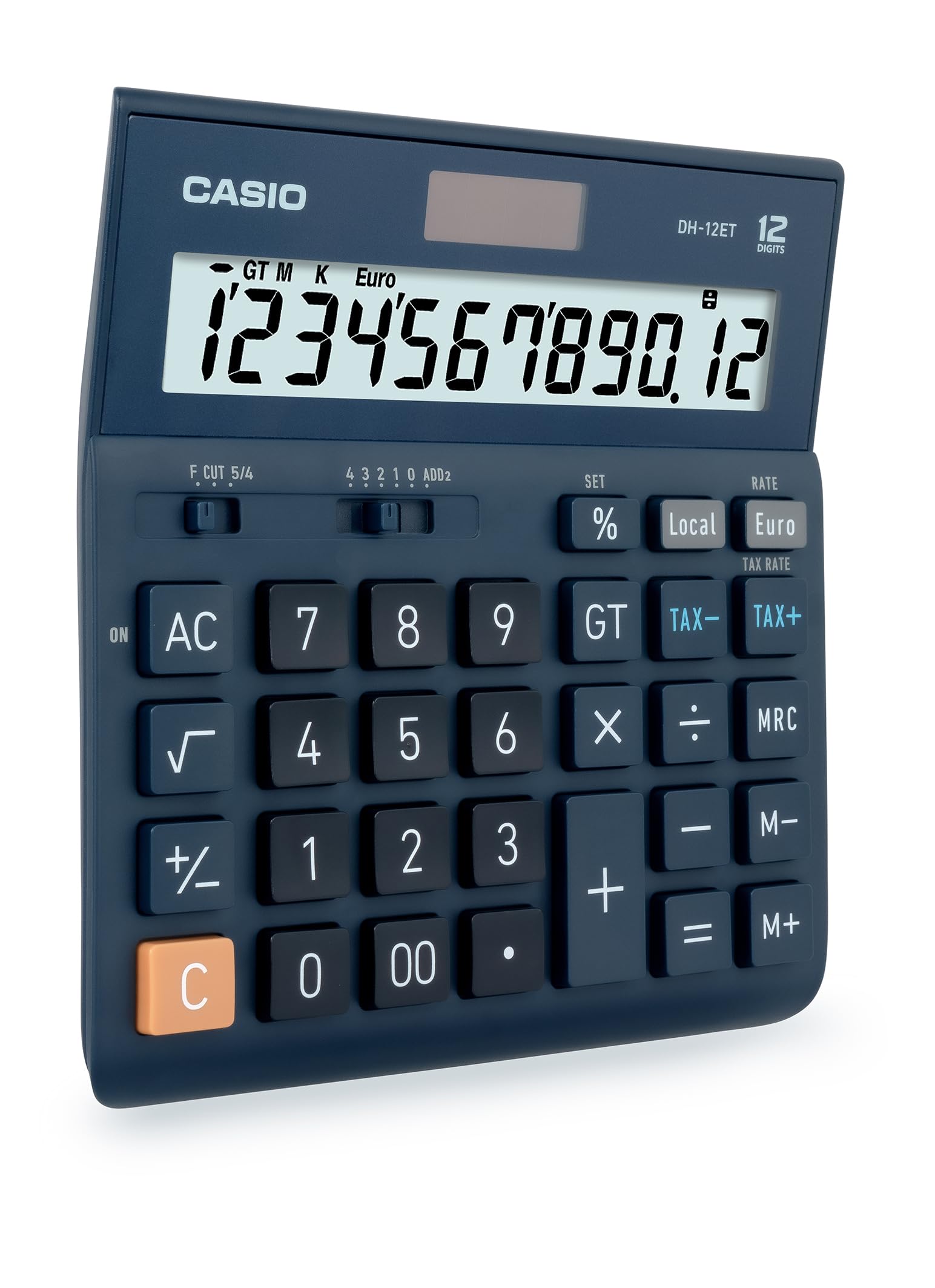 Калькулятор настольный CASIO DH-12ET-W-EP (DH-12ET-W-EP) фото
