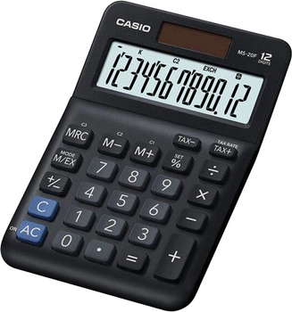 Калькулятор настольный CASIO MS-20F-WA-EP (MS-20F-WA-EP) фото