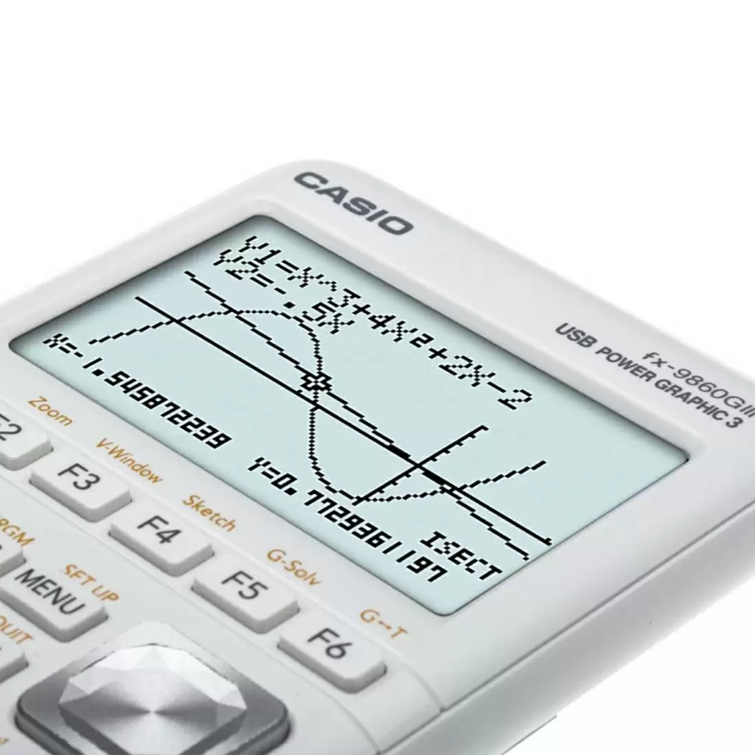 Калькулятор графический CASIO FX-9860GIII-W-ET (FX-9860GIII-W-ET) фото