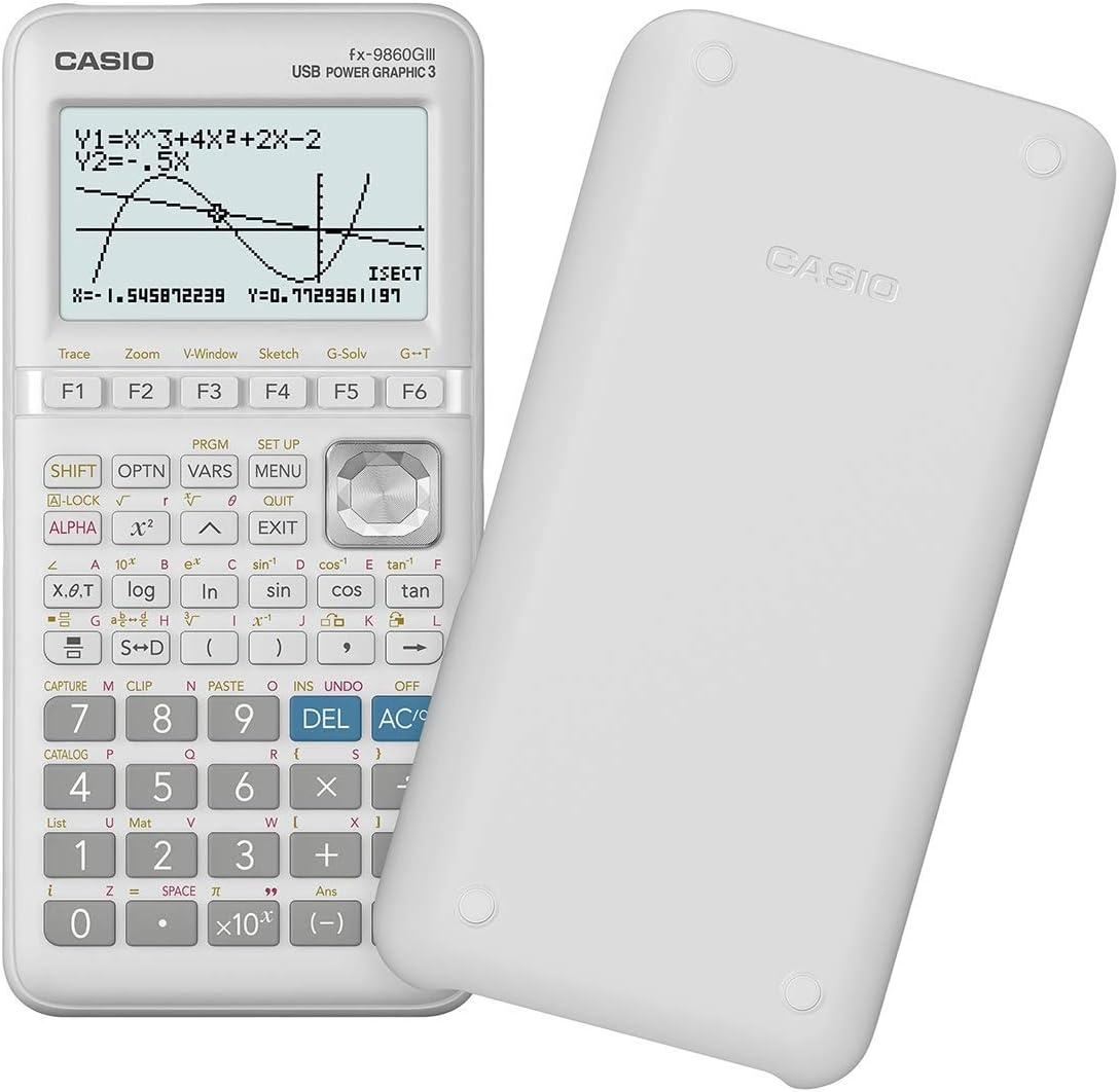 Калькулятор графический CASIO FX-9860GIII-W-ET (FX-9860GIII-W-ET) фото