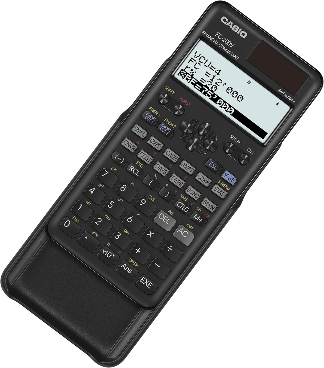 Калькулятор финансовый CASIO FC-200V-2-W-ET (FC-200V-2-W-ET) фото