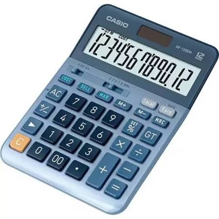 Калькулятор настольный CASIO DF-120EM-W-EP (DF-120EM-W-EP) фото