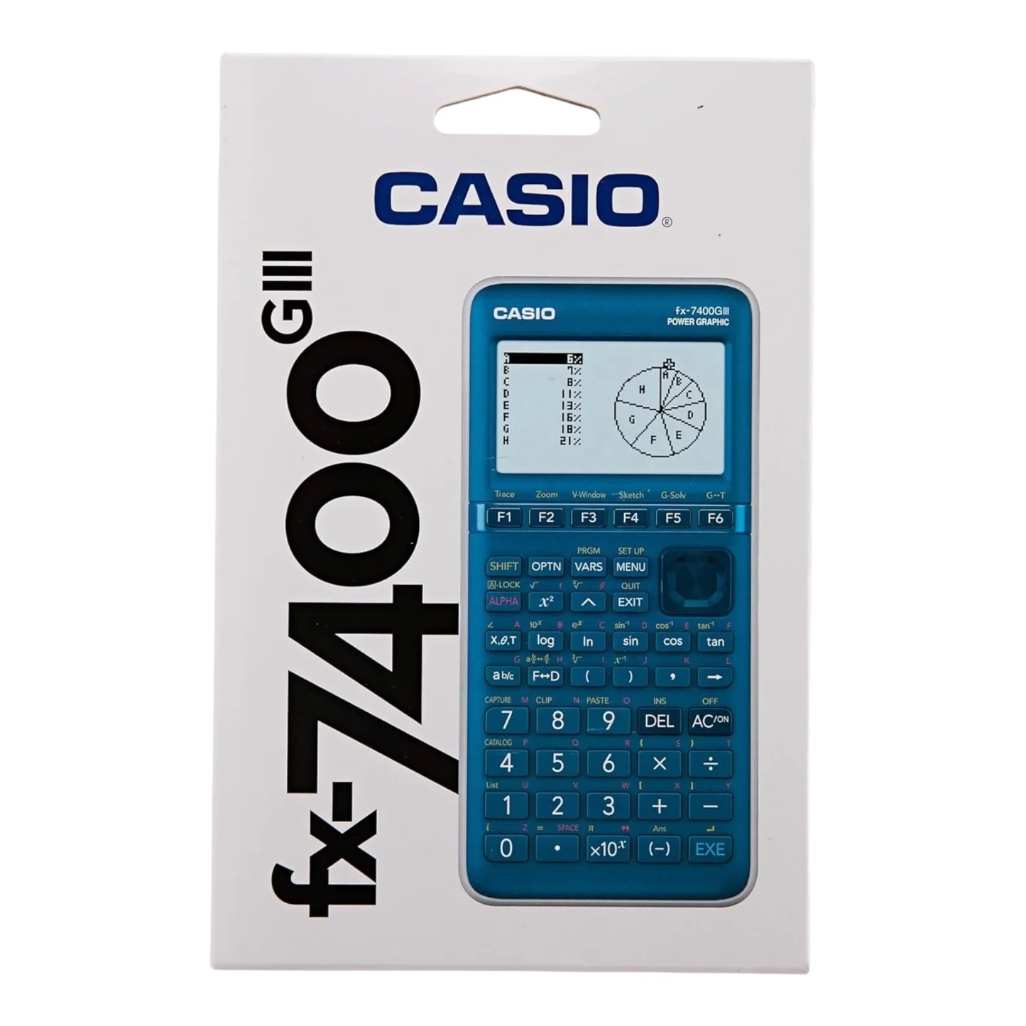 Калькулятор графический CASIO FX-7400GIII-W-ET (FX-7400GIII-W-ET) фото