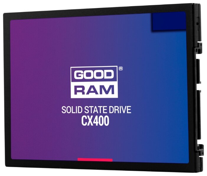 картинка Твердотельный накопитель 128GB SSD GOODRAM CX 400 2.5” SATA3 3D NAND R550Mb/s W450MB/s 7mm SSDPR-CX400-128 от магазина itmag.kz