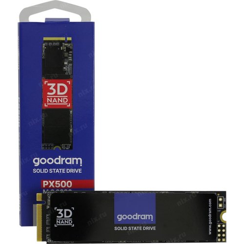 картинка Твердотельный накопитель 512GB SSD GOODRAM PX500 M.2 2280 PCIe R2000Mb/s W1600MB/s SSDPR-PX500-512-80 от магазина itmag.kz