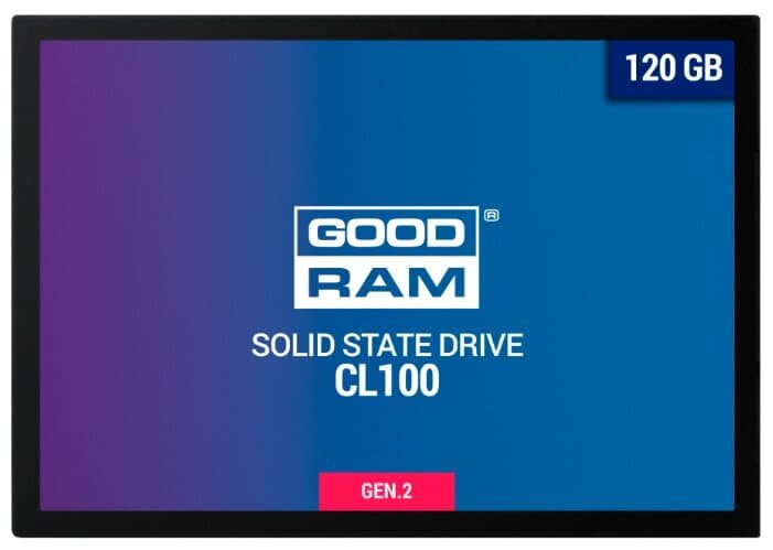 картинка Твердотельный накопитель 120GB SSD GOODRAM CL100 2.5” SATA3 (SSDPR-CL100-120-G2) от магазина itmag.kz