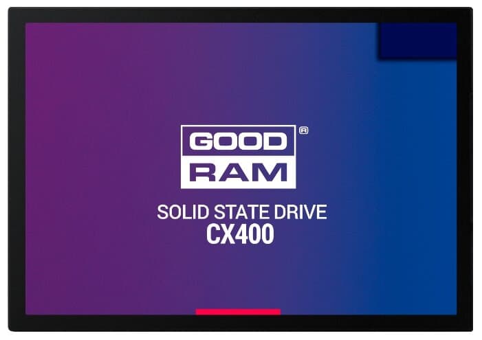 картинка Твердотельный накопитель 256GB SSD GOODRAM CX 400 2.5” SATA3 3D NAND R550Mb/s W490MB/s 7mm SSDPR-CX400-256 от магазина itmag.kz
