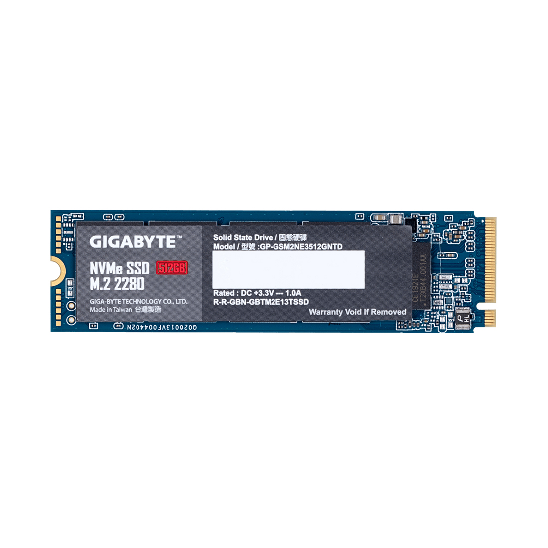 картинка Твердотельный накопитель внутренний Gigabyte GP-GSM2NE3512GNTD 512GB M.2 PCI-E 3.0x4 от магазина itmag.kz