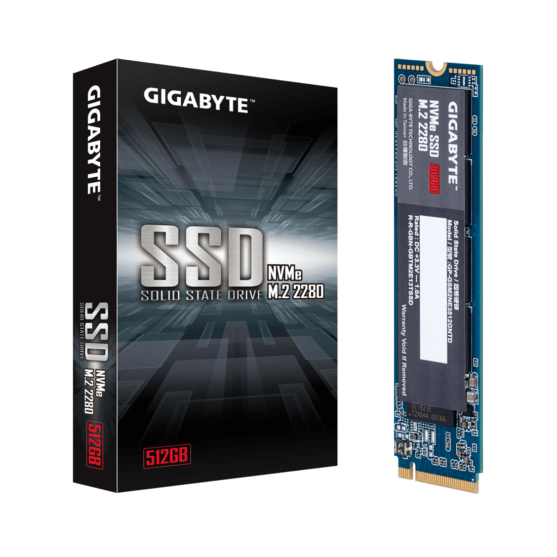 картинка Твердотельный накопитель внутренний Gigabyte GP-GSM2NE3512GNTD 512GB M.2 PCI-E 3.0x4 от магазина itmag.kz