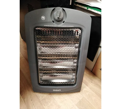 Обогреватель Timberk T-IR1000-D10HU, 1000Вт, инфракрасный, Grey (T-IR1000-D10HU) фото