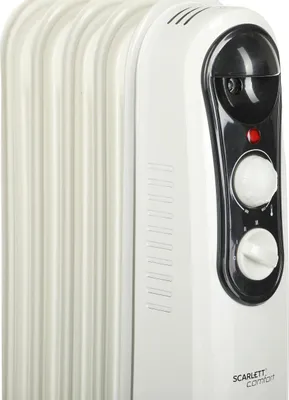 Обогреватель Scarlett SC 21.1507 S4, 1500 Вт, масляный, White-Grey (SC 21.1507 S4) фото