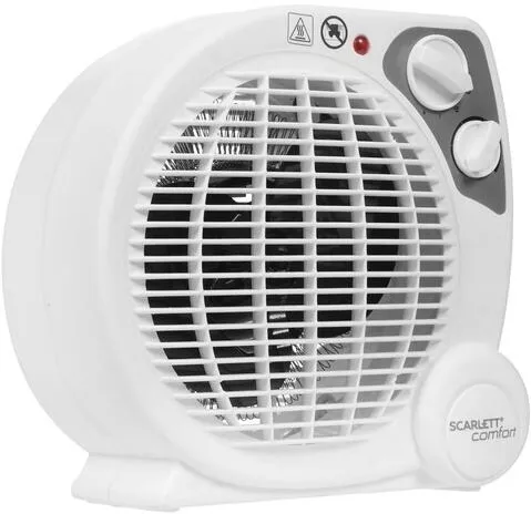 Обогреватель Scarlett SC-FH211S, 2000Вт, тепловентилятор, White (SC-FH211S) фото
