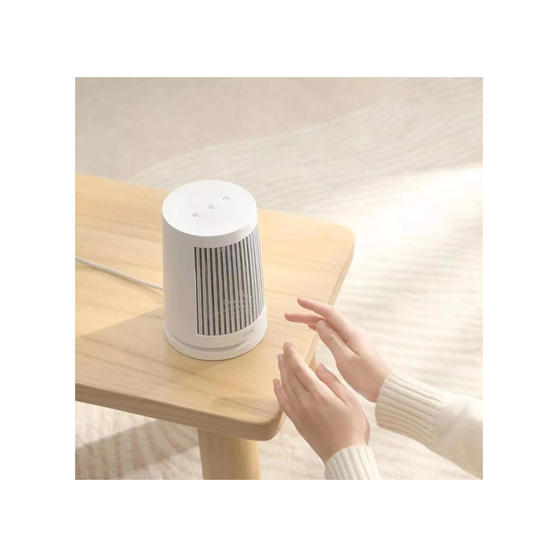 Настольный обогреватель Xiaomi Desktop Heater Белый (ZMNFJ01YMEU) фото