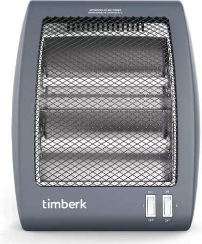 Обогреватель Timberk TCH Q1, 800Вт, инфракрасный, Grey (TCH Q1 800) фото