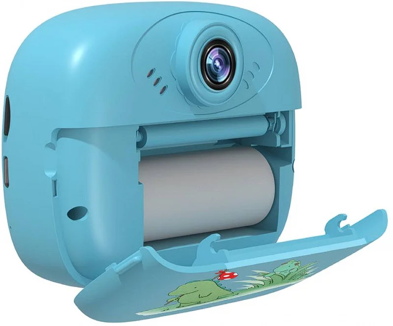 Фотоаппарат моментальной печати Leef LF-CAM-02, blue (LF-CAM-02-blue) фото
