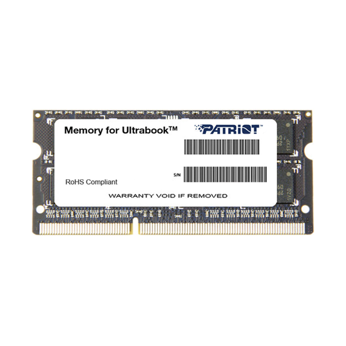 картинка Оперативная память для ноутбука Patriot SL DDR3L 8GB (PSD38G1600L2S) от магазина itmag.kz