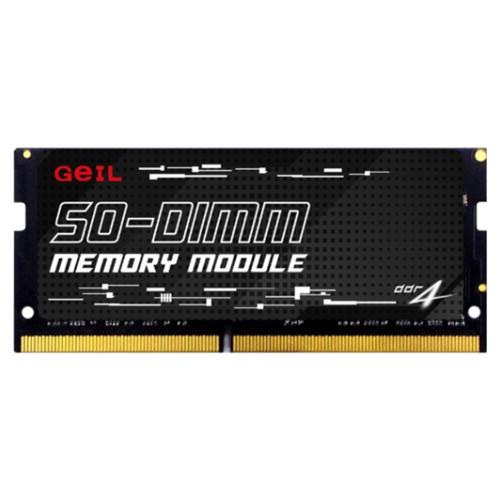картинка Оперативная память 16Gb DDR4 3200MHz GEIL PC4-24600 SO-DIMM (GS416GB3200C22S) от магазина itmag.kz