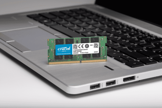 картинка Оперативная память для ноутбука 16GB DDR4 3200 MHz Crucial PC4-25600 SO-DIMM1.2V CT16G4SFD832A от магазина itmag.kz