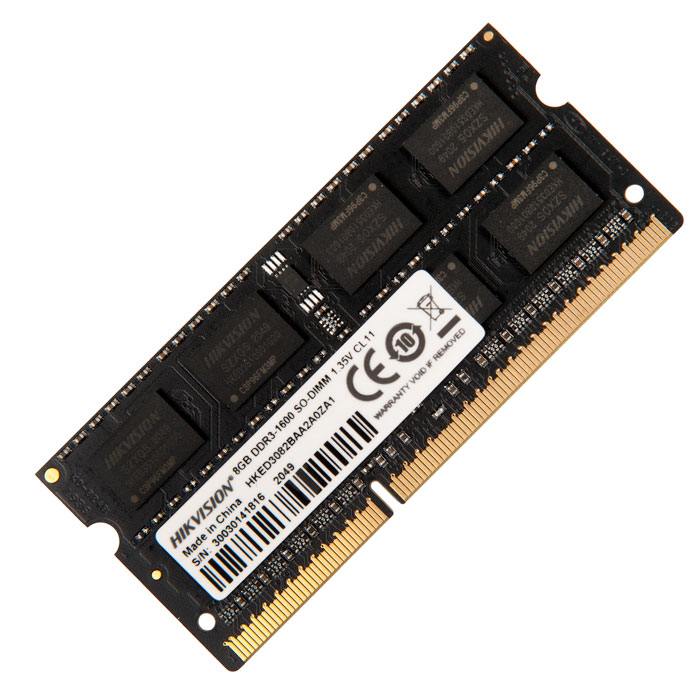 картинка Оперативная память SO-DIMM 8GB DDR3 PC12800/1600MHz Hikvision S1 BOX от магазина itmag.kz