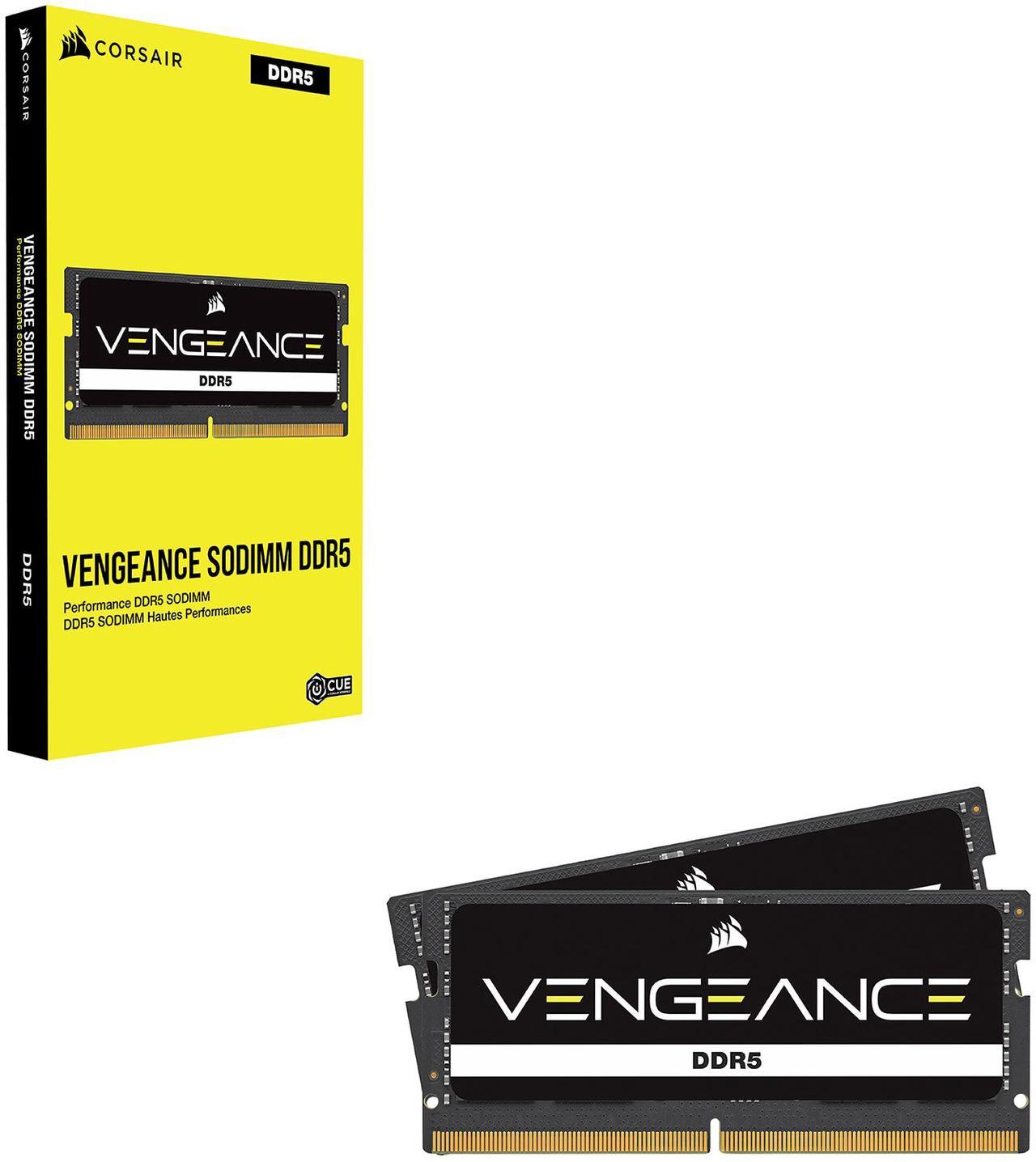 Оперативная память для ноутбука Corsair VENGEANCE DDR5 96GB (2x48GB) 4800 (CMSX96GX5M2A4800C40) фото