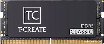 картинка Оперативная память для ноутбука TeamGroup T-Create Classic SODIMM 16Gb, SODIMM DDR5 (CTCCD516G5600HC46A-S01) от магазина itmag.kz