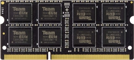 картинка Оперативная память для ноутбука  8GB DDR3L 1333Mhz Team Group ELITE PC3-10600 CL9 SO-DIMM 1.35V TED3L8G1333C9-S01 от магазина itmag.kz