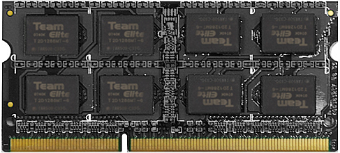 картинка Оперативная память для ноутбука  4GB DDR3L 1333Mhz Team Group ELITE PC3-10600 CL9 SO-DIMM 1.35V TED3L4G1333C9-S01 от магазина itmag.kz
