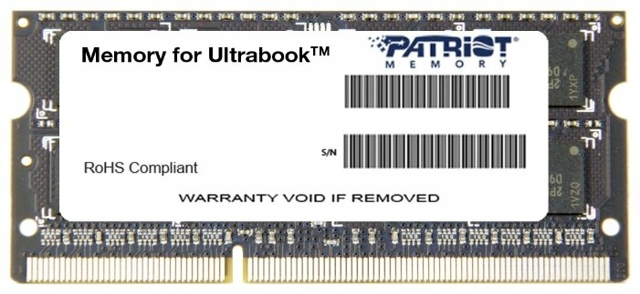 картинка Оперативная память SODIMM DDR3 PC-12800 (1600 MHz)  8Gb SMART  (память для ноутбуков)  от магазина itmag.kz