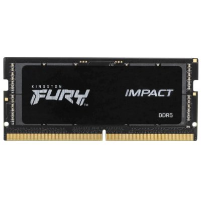 картинка Оперативная память для ноутбука Kingston Fury Impact SO DIMM DDR5,16GB(16GBx1)4800MT/s от магазина itmag.kz