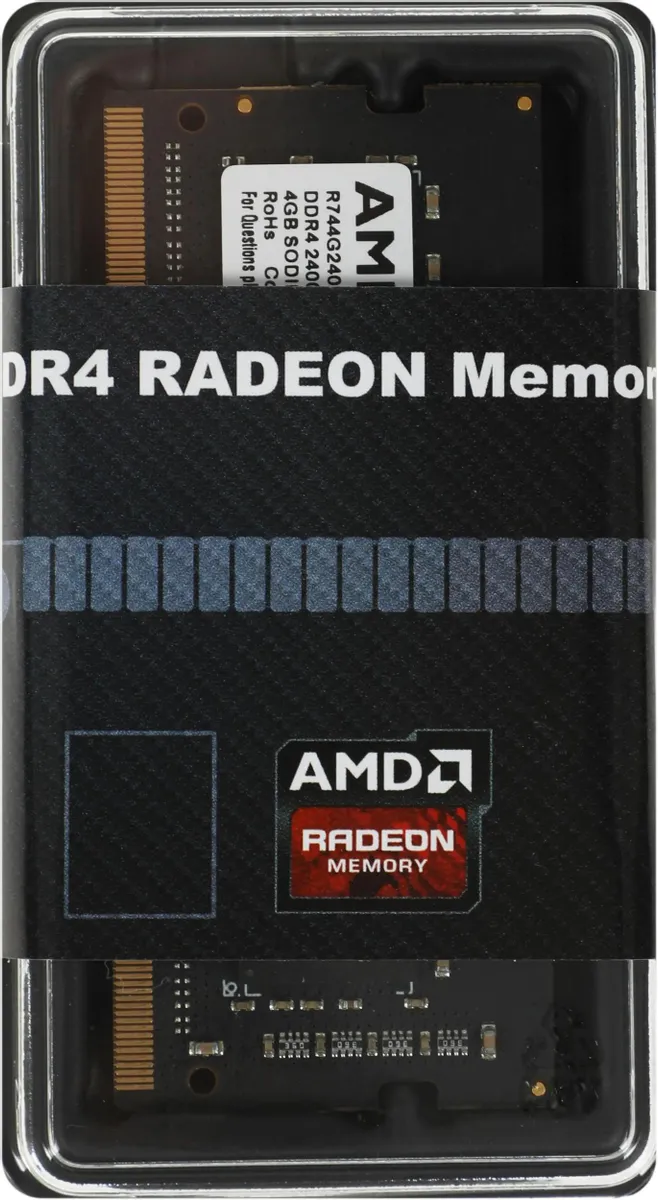 Оперативная память для ноутбука AMD Radeon R7 Performance Series 4Gb DDR4 2400MHz (R744G2400S1S-U) фото