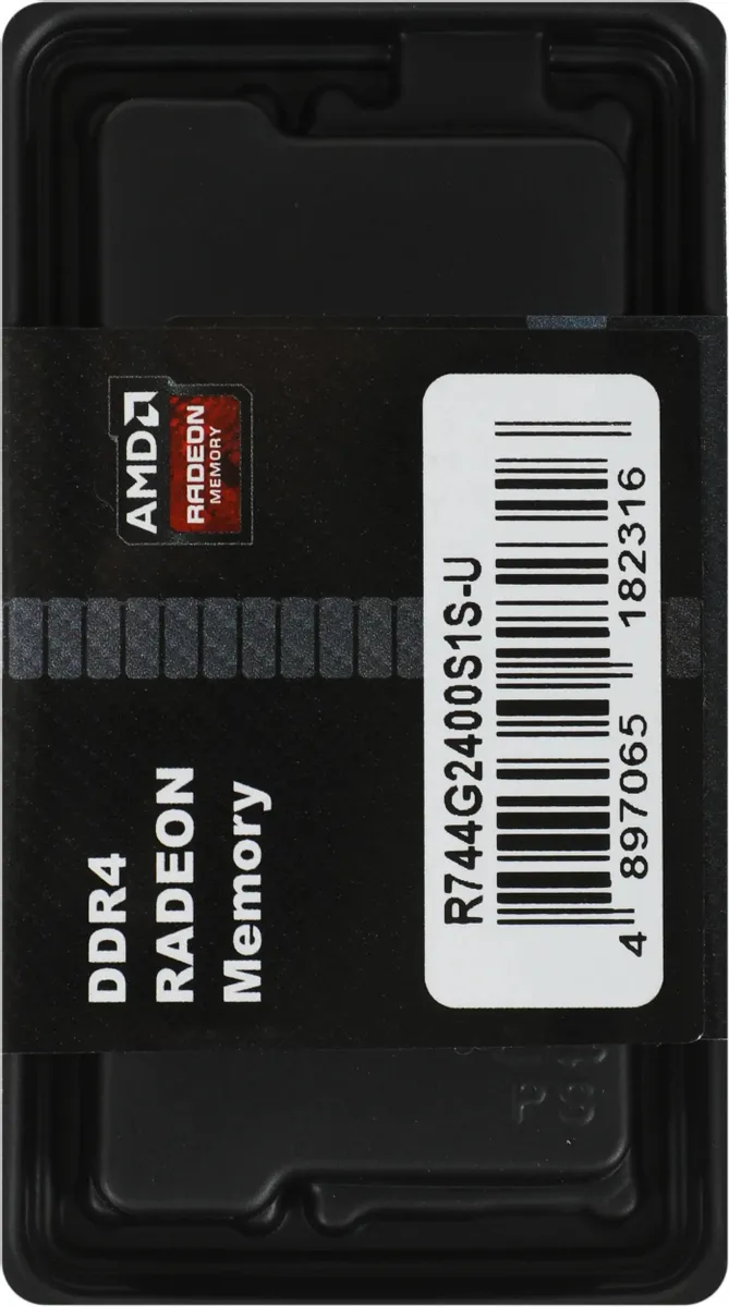 Оперативная память для ноутбука AMD Radeon R7 Performance Series 4Gb DDR4 2400MHz (R744G2400S1S-U) фото