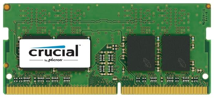 картинка Оперативная память для ноутбука  4GB DDR4 2133 MHz Crucial PC4-17000 SO-DIMM1.2V CT4G4SFS8213 от магазина itmag.kz
